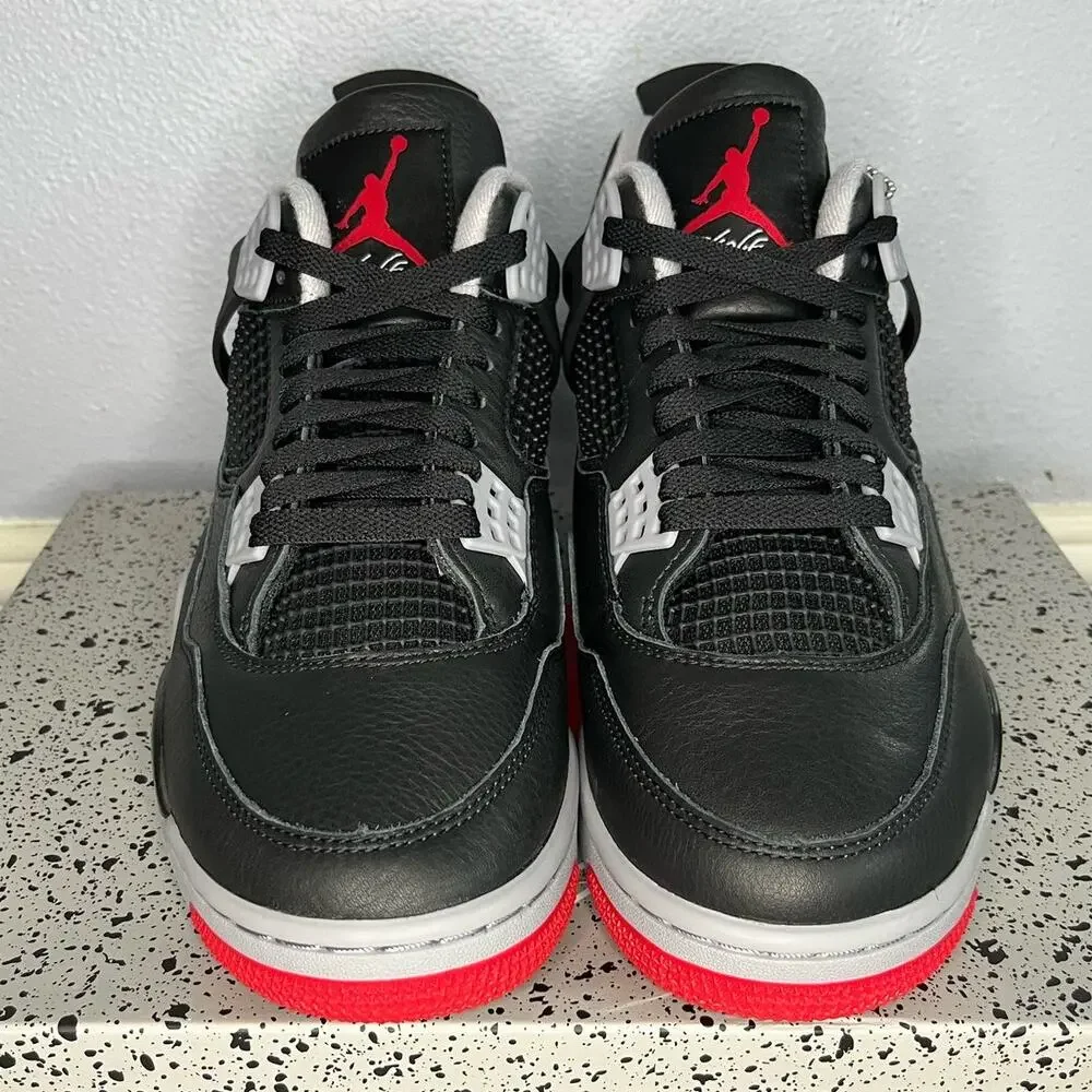 Air Jordan 4 Bred Reimagined Size 10 Brand new authentic